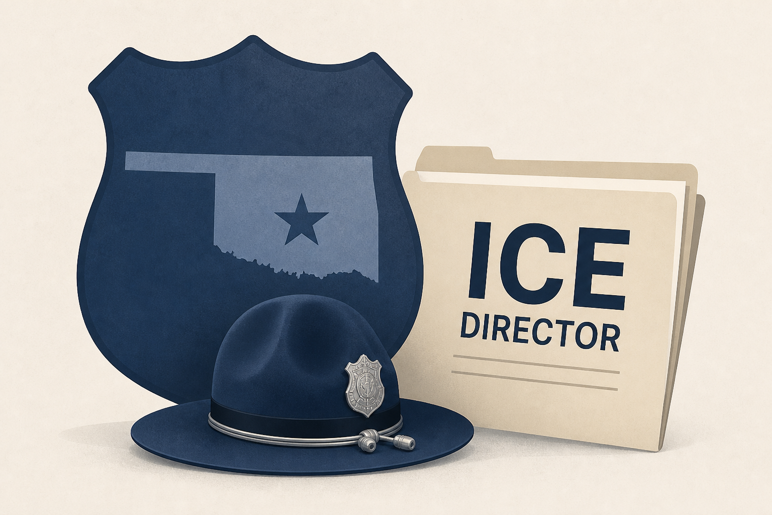 Trump says he is nominating former Oklahoma state trooper Lance Schroyer to be ICE director