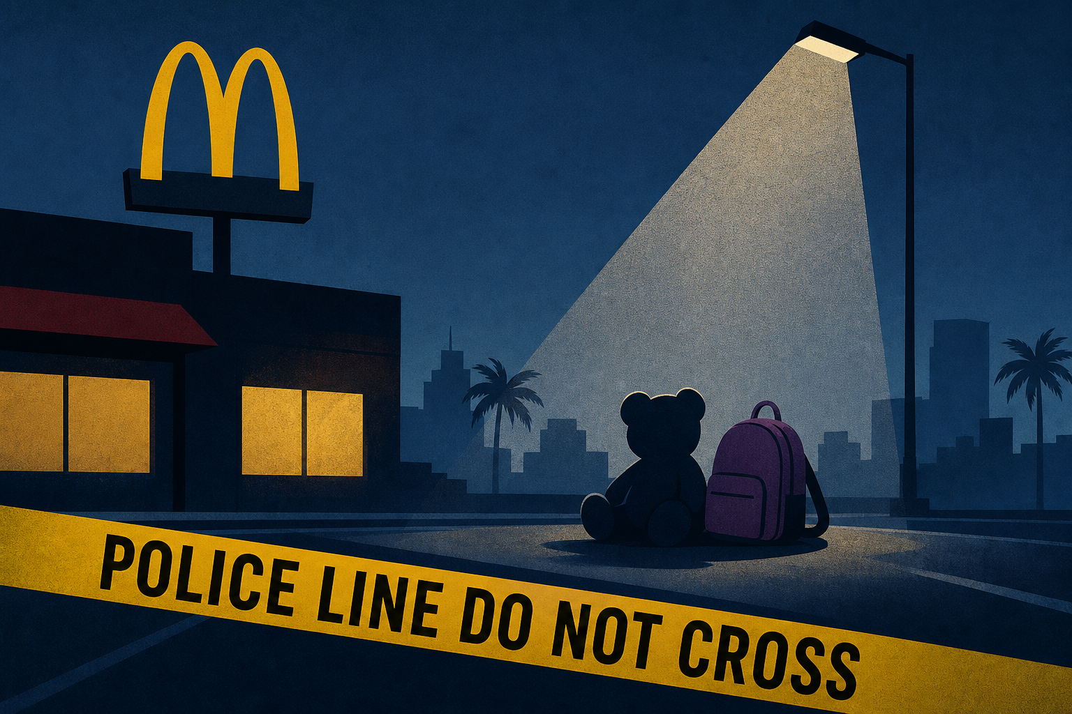 Police: Father and daughter, 11, shot outside Hallandale Beach McDonald’s; suspect at large