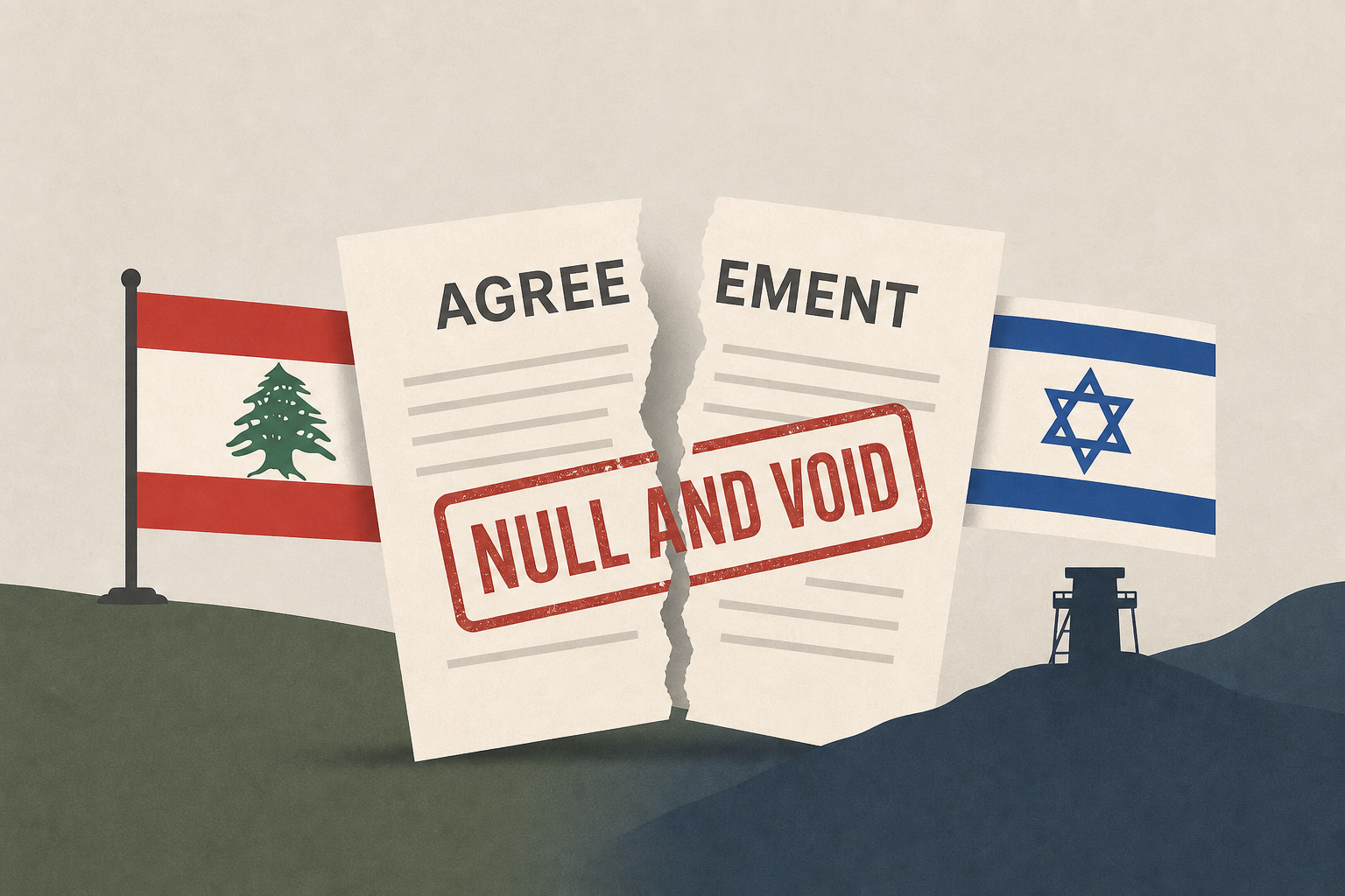 Hezbollah says Israel-Lebanon agreement 'null and void'; Israel said bracing for attack