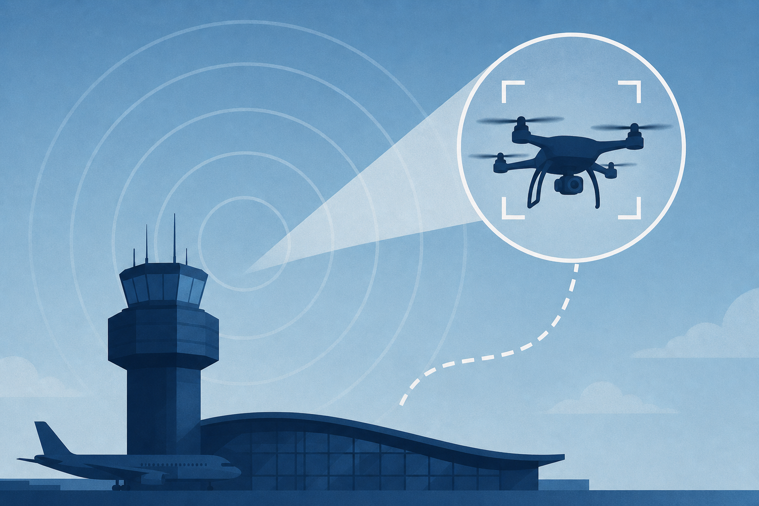 F.A.A. Investigates Drone Encounter at Newark Airport