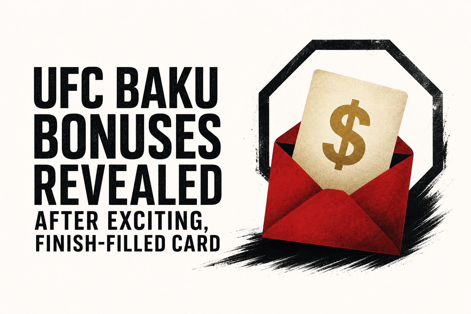 UFC Baku Bonuses Revealed After Exciting, Finish-Filled Card