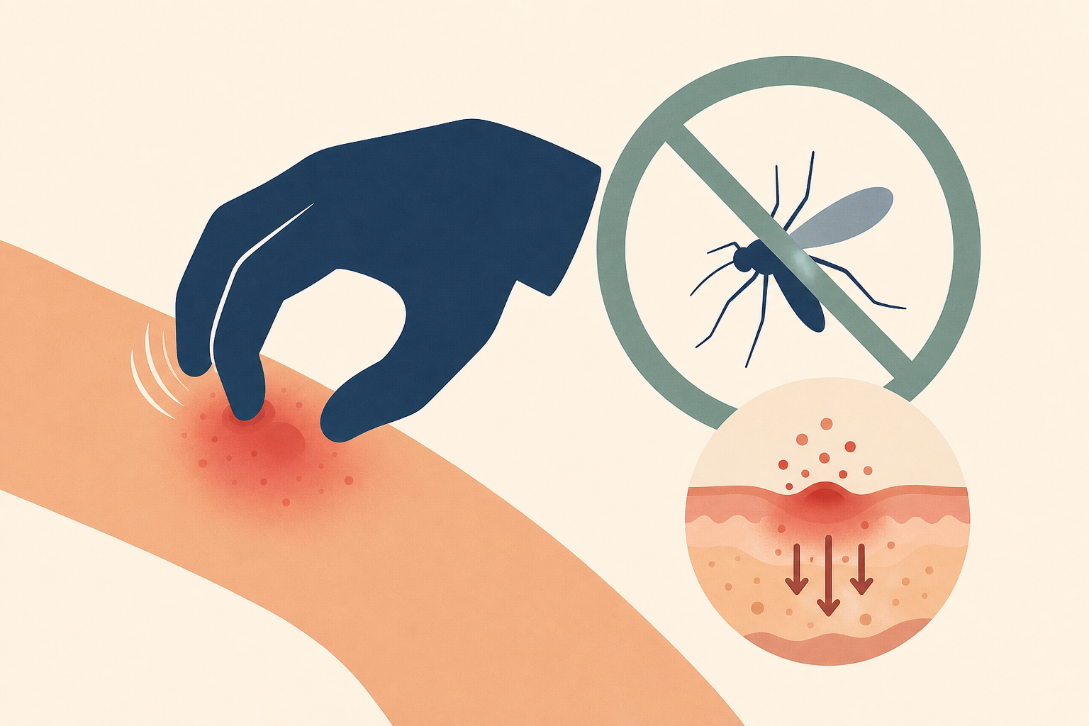 Scratching that bug bite might feel good at first, but science explains why it's a bad idea
