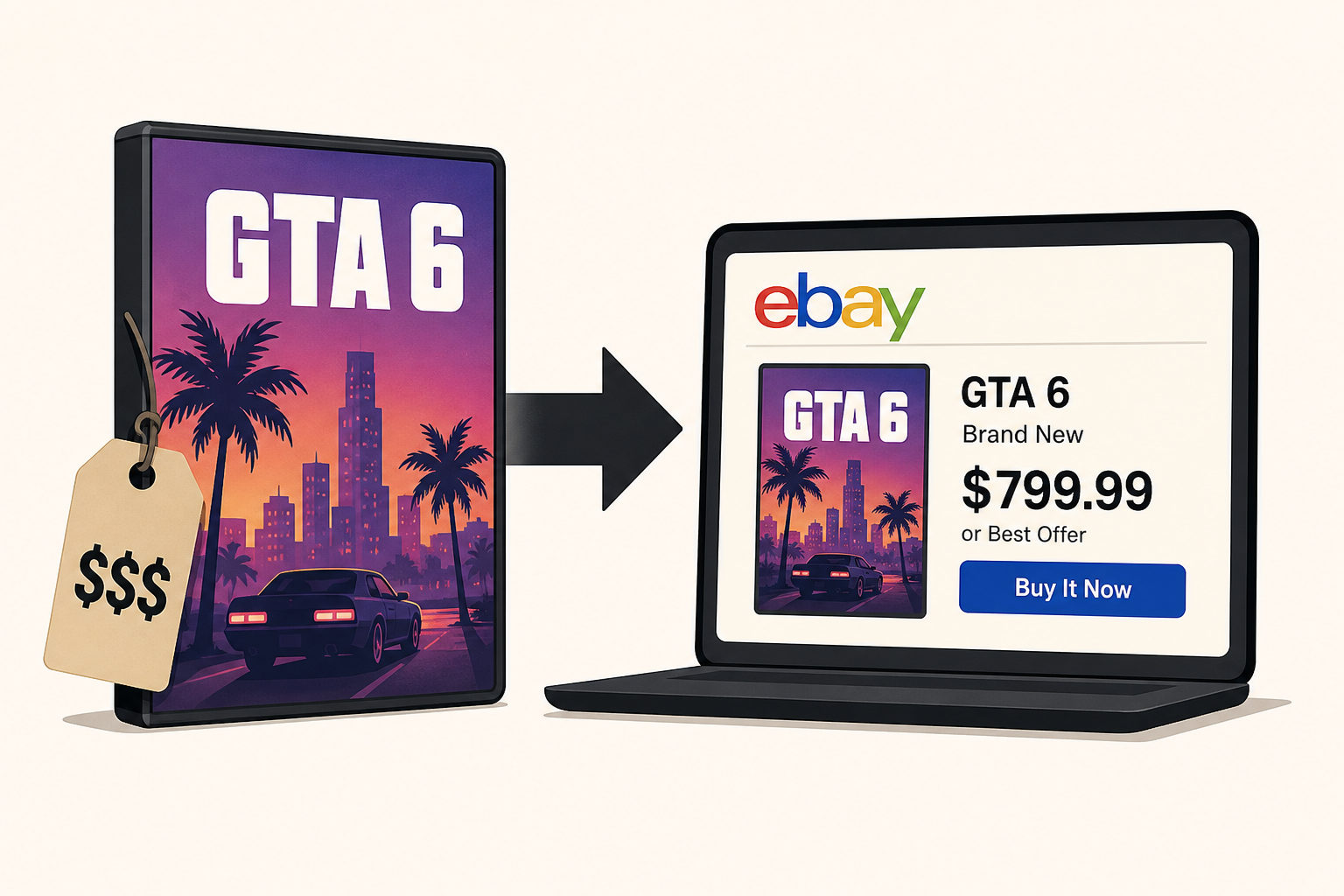 GTA 6 Scalpers Are Finding Buyers on eBay