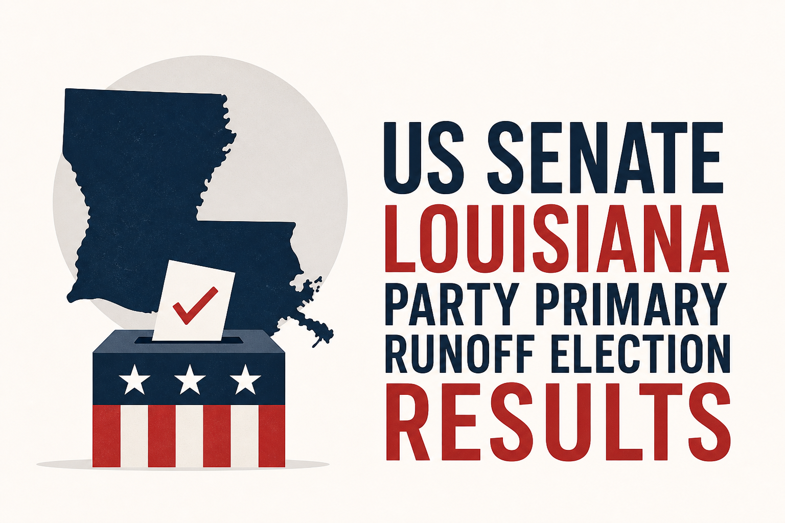 US Senate Louisiana Party Primary runoff election results