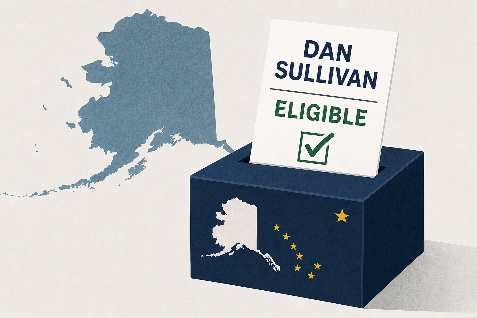 Alaska Sen. Dan Sullivan's primary challenger who has the same name is eligible for ballot, judge rules
