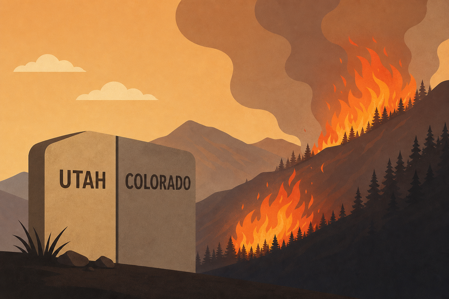 Two wildfires break out near Utah-Colorado border, more across the Western Slope