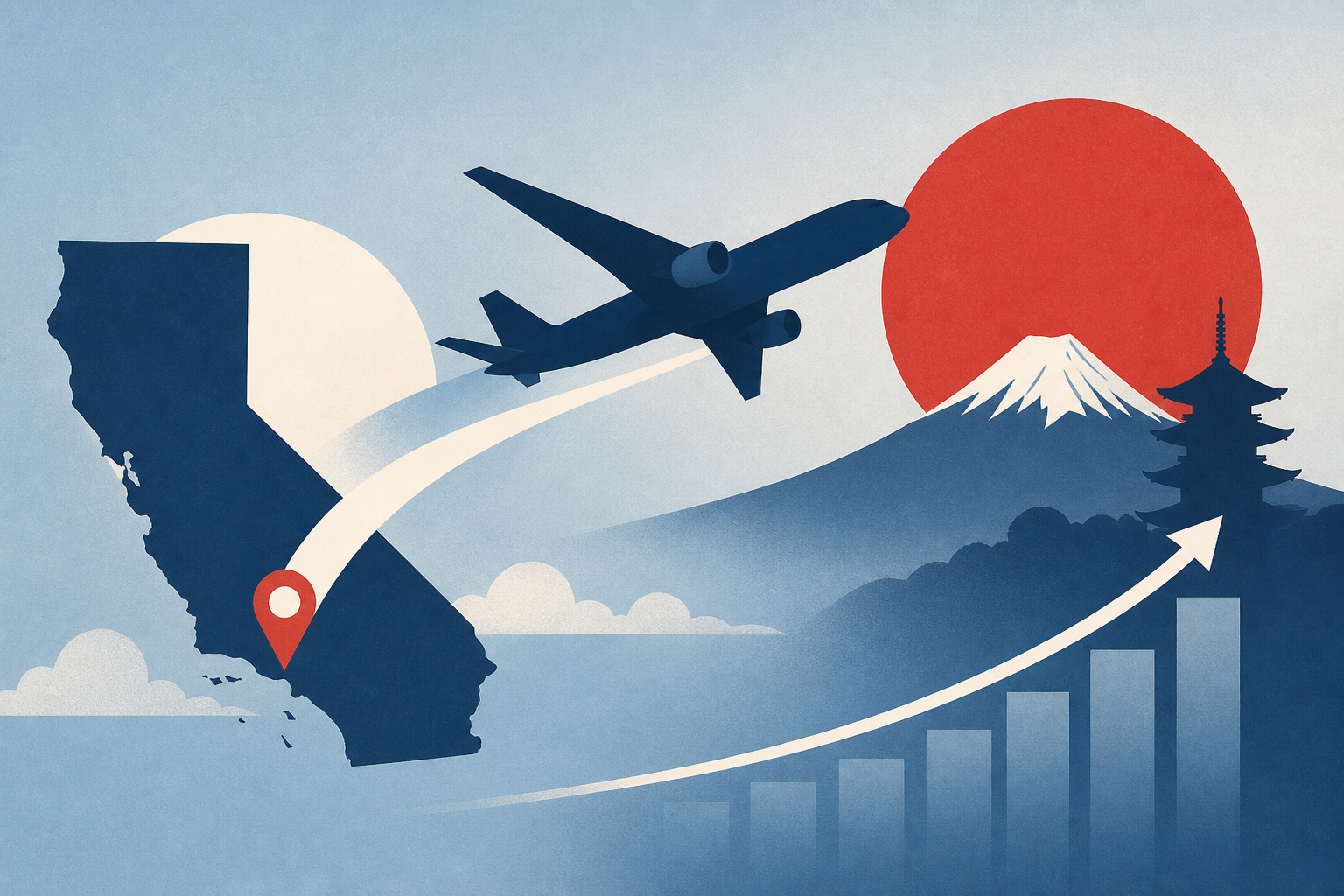 Major airline announces daily flights from California to Japan amid surging demand