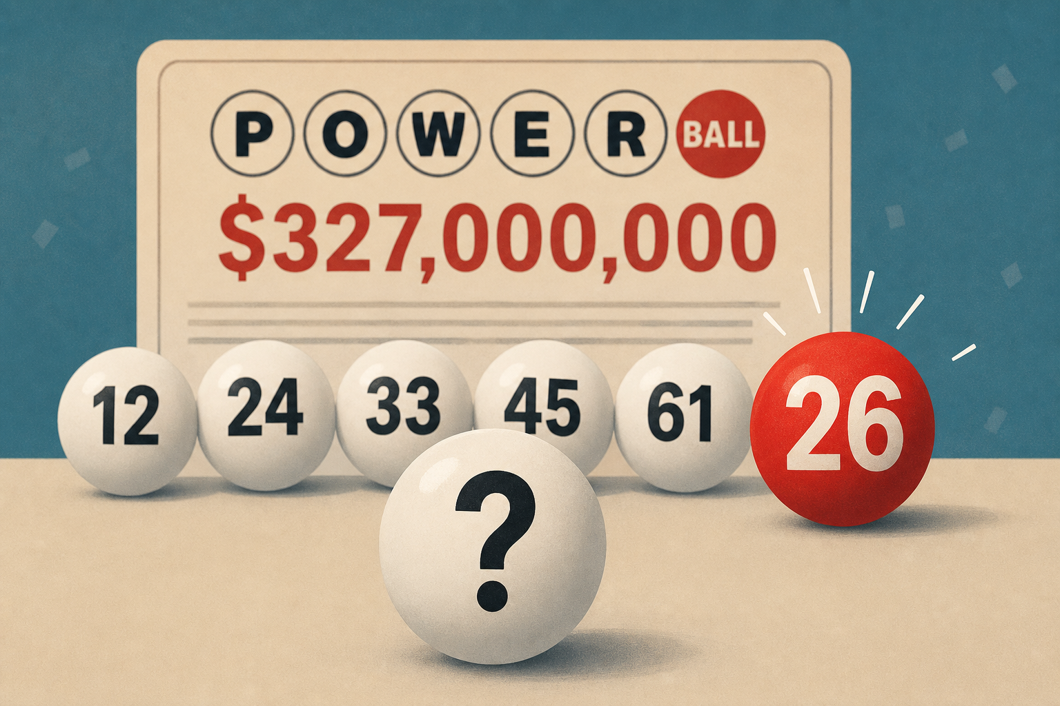 Georgian just one number away from winning $327M Powerball jackpot