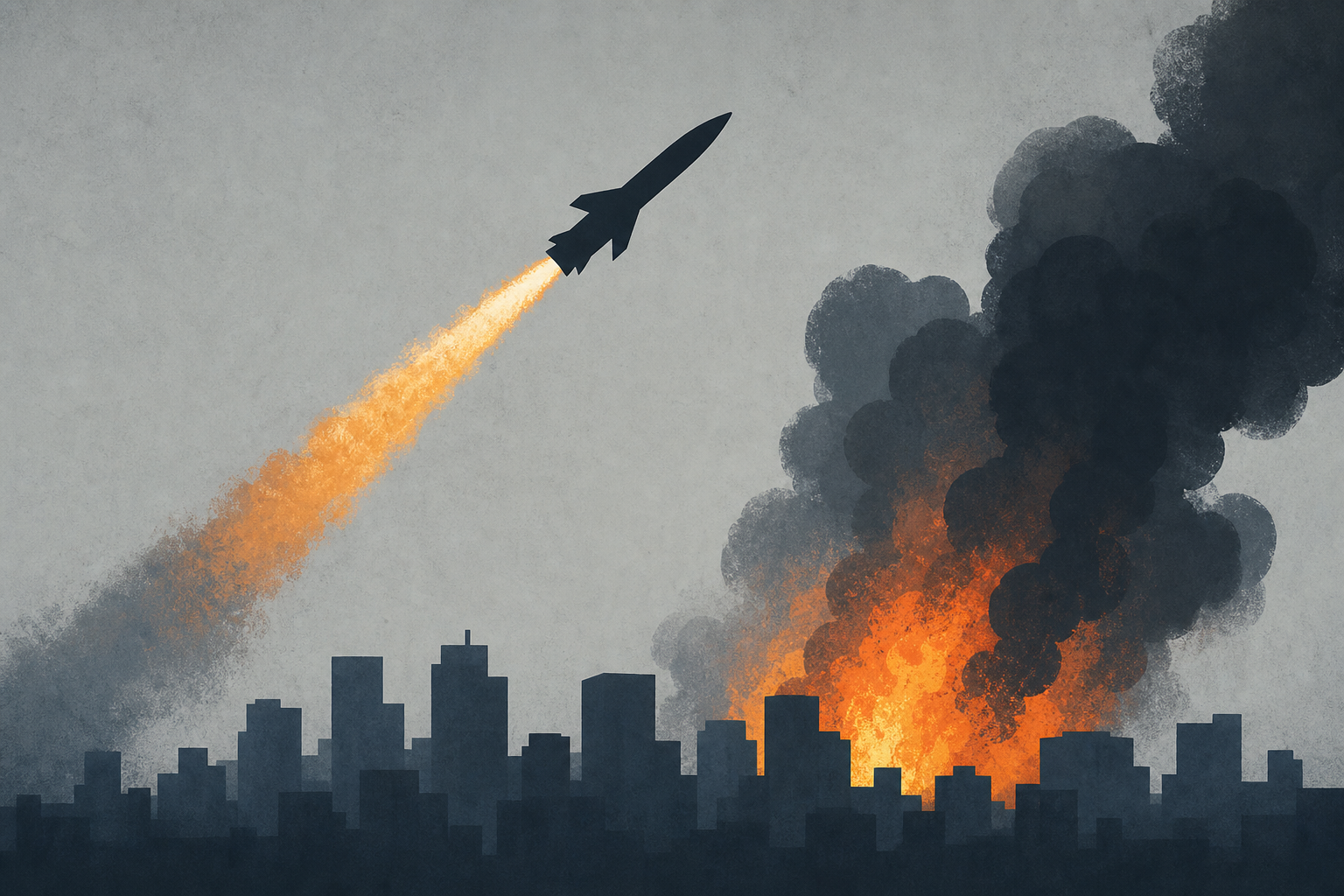 Explosions, fires reported in Kyiv amid Russian missile attack