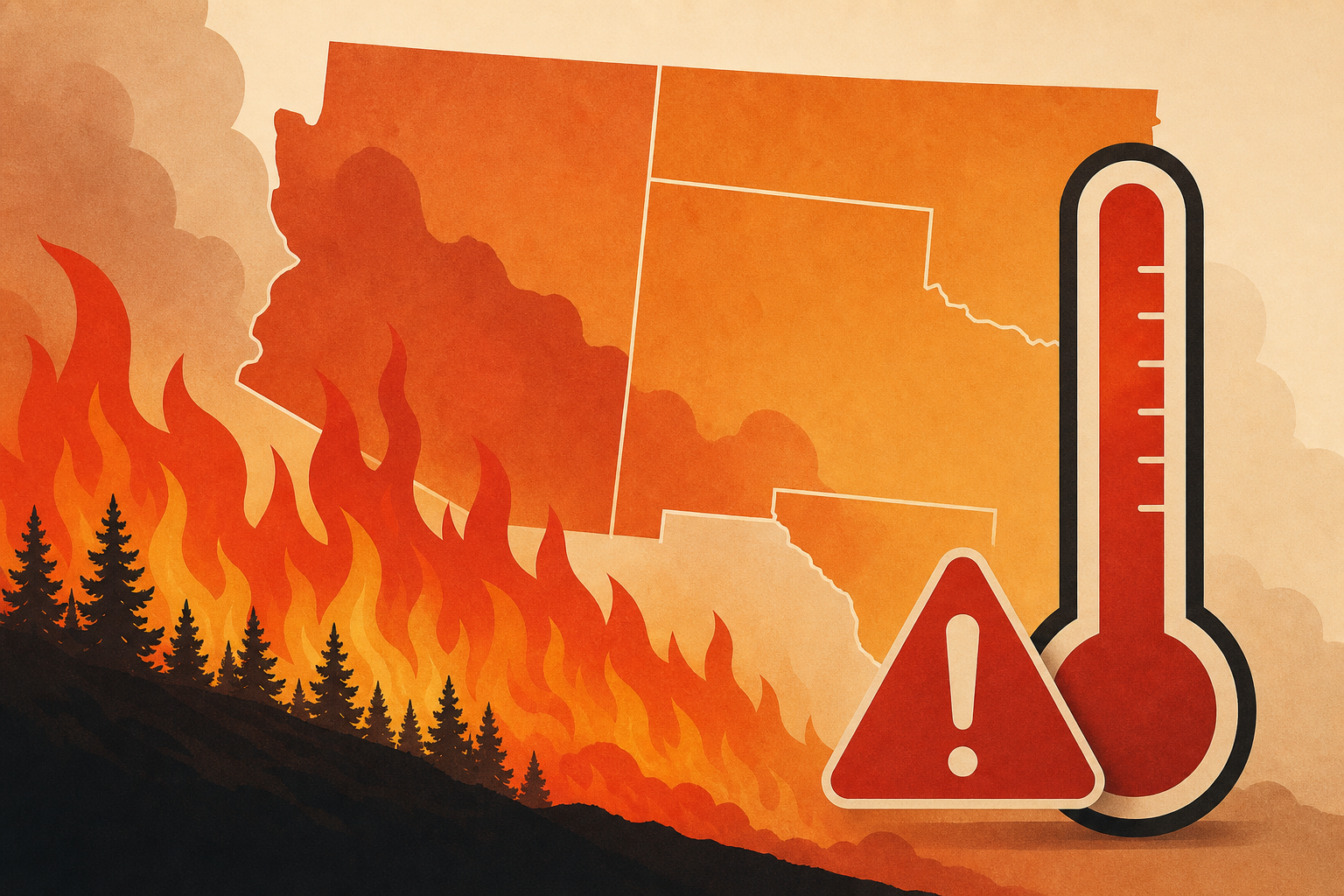 Wildfires rage across the Southwest as officials warn of ‘extremely critical’ conditions