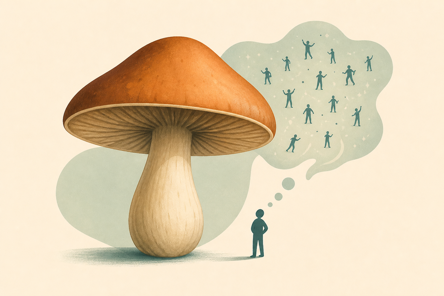 New details on magic mushroom that makes users see tiny people: