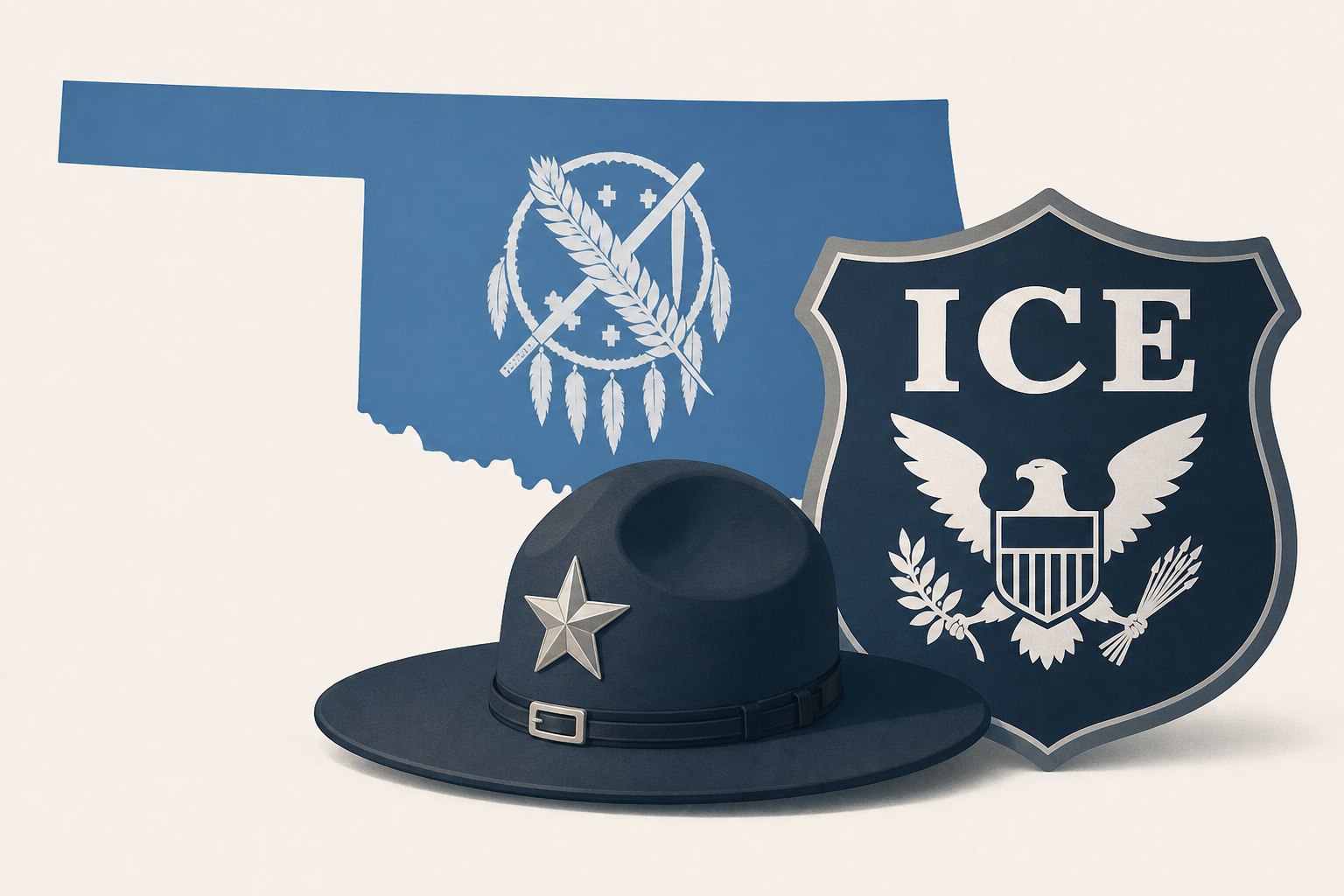 Trump nominates former Oklahoma state trooper to head ICE
