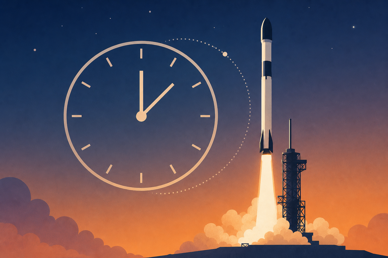 Weekend SpaceX rocket launch in Florida. What time is liftoff?