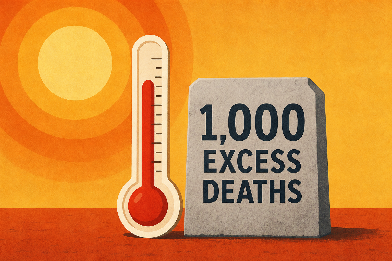 France records 1,000 excess deaths during record-breaking heatwave