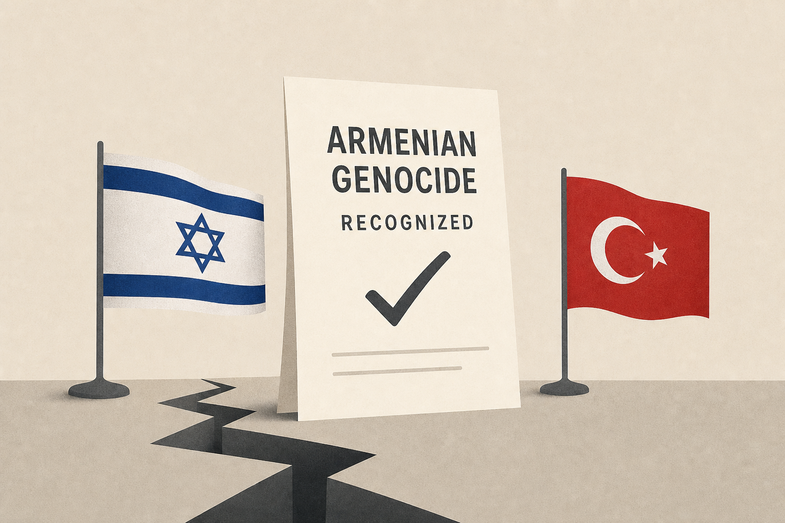 Israel recognizes Armenian genocide, amid frosty ties with Turkey