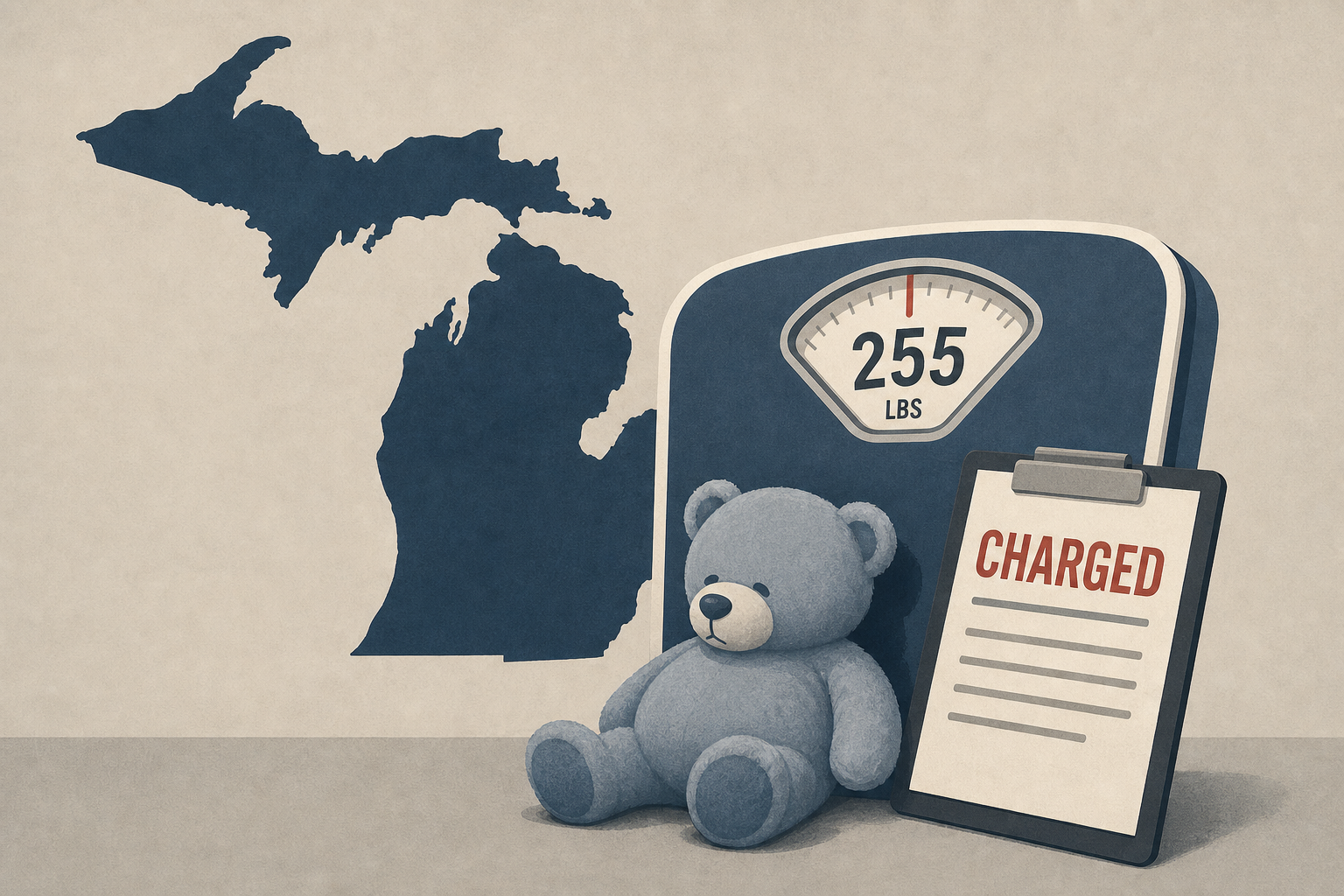 7-year-old dies weighing 255 pounds; Michigan parents charged