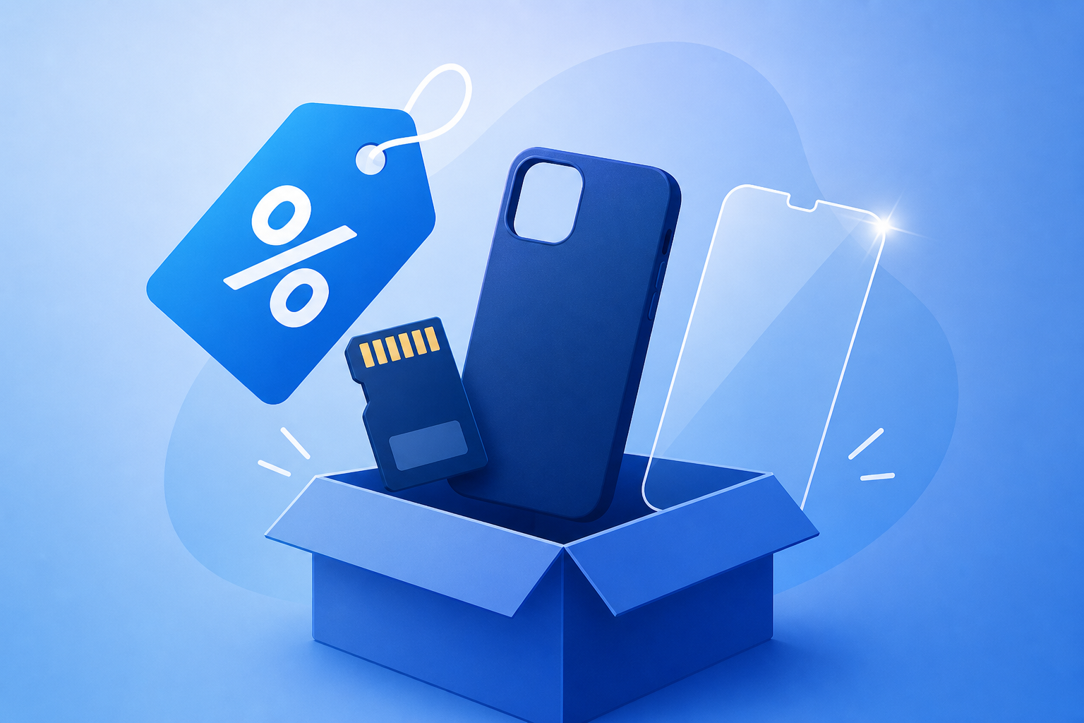 Save on Storage Upgrades, Cases, and Screen Protectors