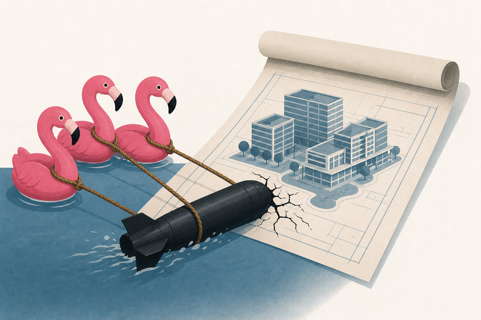3 members of Albania's 'Flamingo Revolution' trying to torpedo a Kushner-linked development