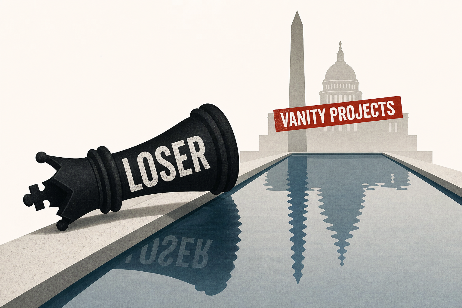 Biden Calls Trump A ‘Loser’ Over Reflecting Pool Debacle-Slams Washington D.C. ‘Vanity Projects’
