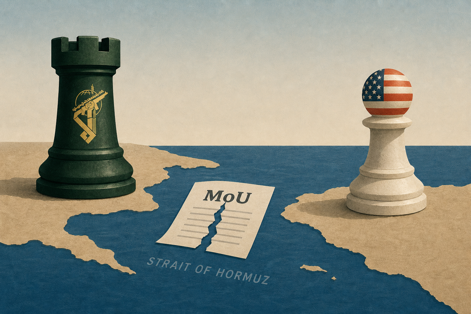 IRGC doubles down as Iran-US MoU jeopardised by Hormuz strikes