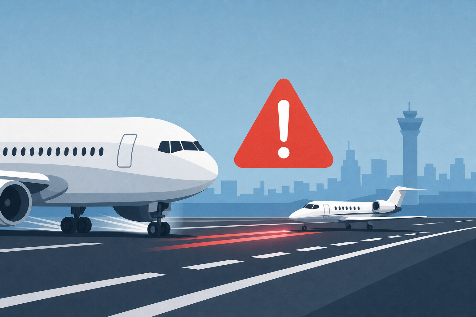 American Airlines flight aborts takeoff in Miami after business jet enters the same runway