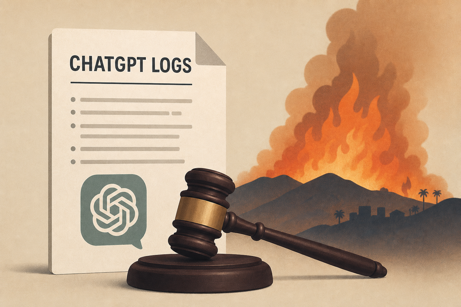 Prosecutors used ChatGPT logs as evidence in the Palisades fire trial