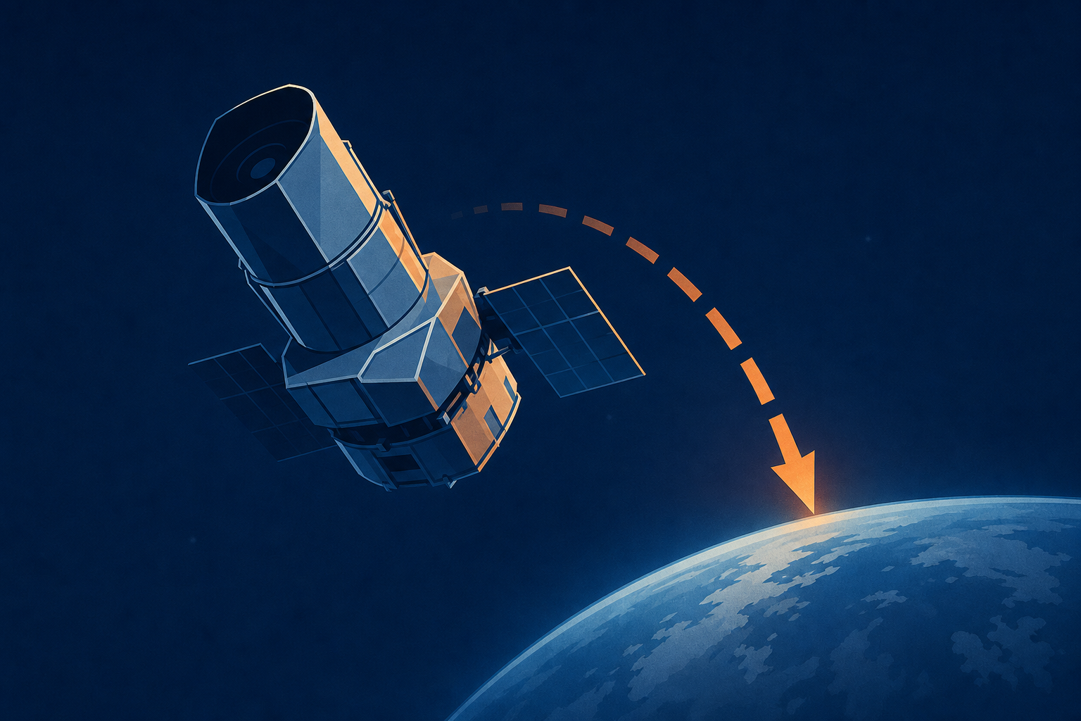 NASA races to save Swift telescope from falling back to Earth