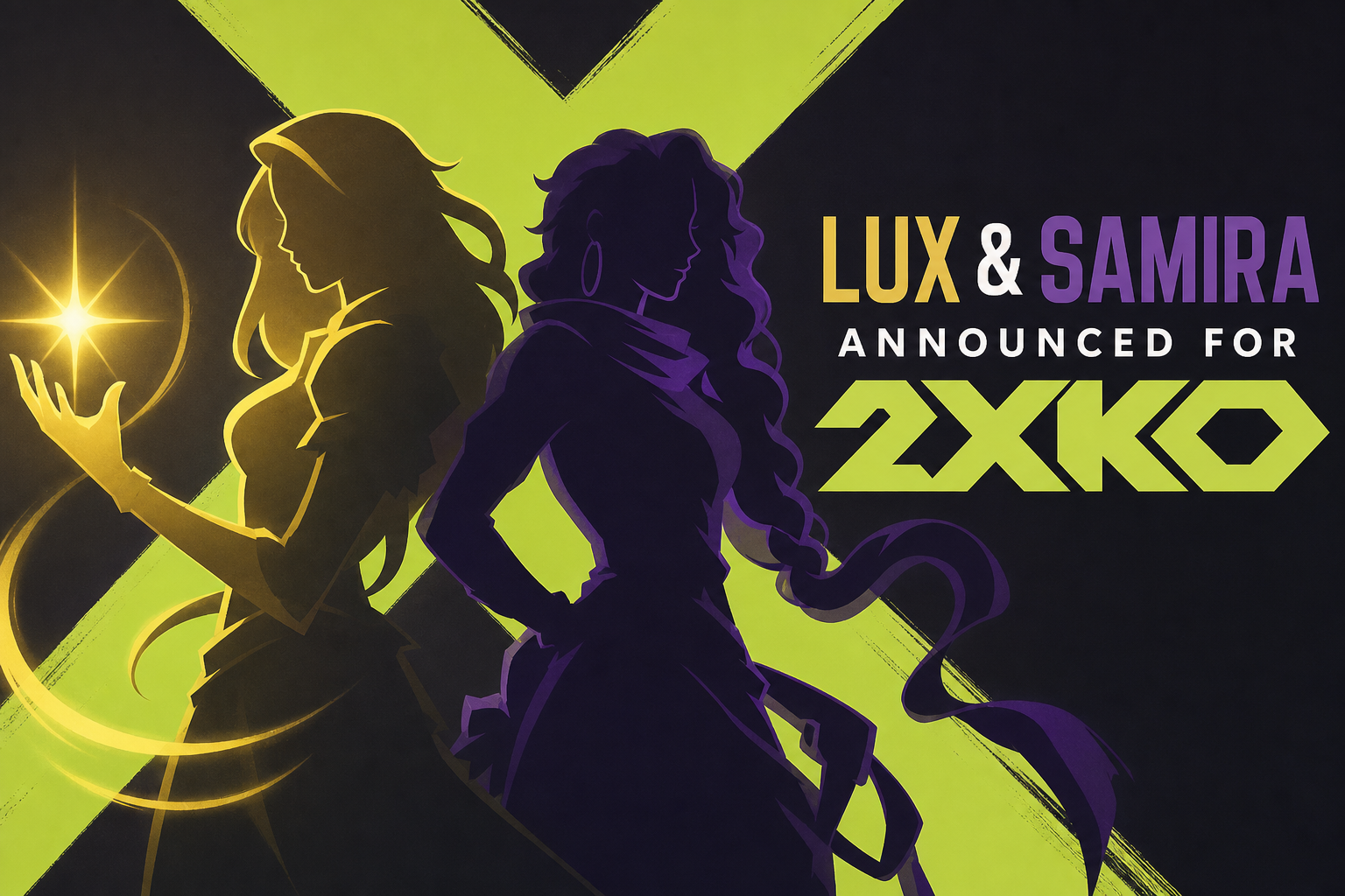 Lux and Samira announced for 2XKO