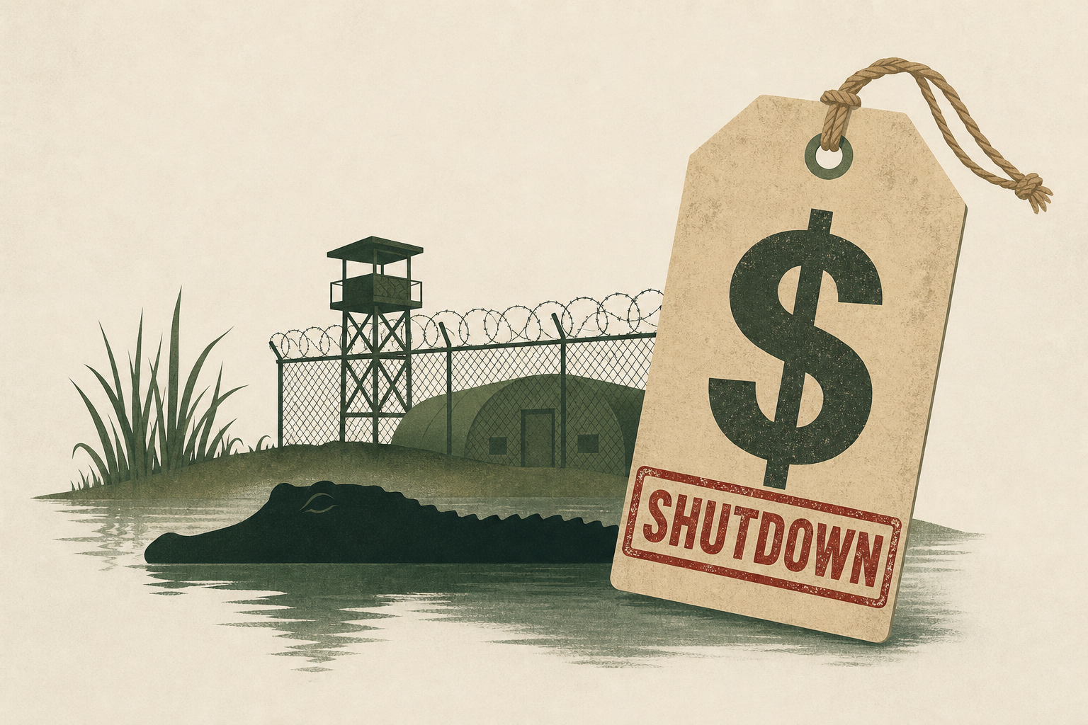 CBS News Miami investigates the cost of Alligator Alcatraz after its shutdown