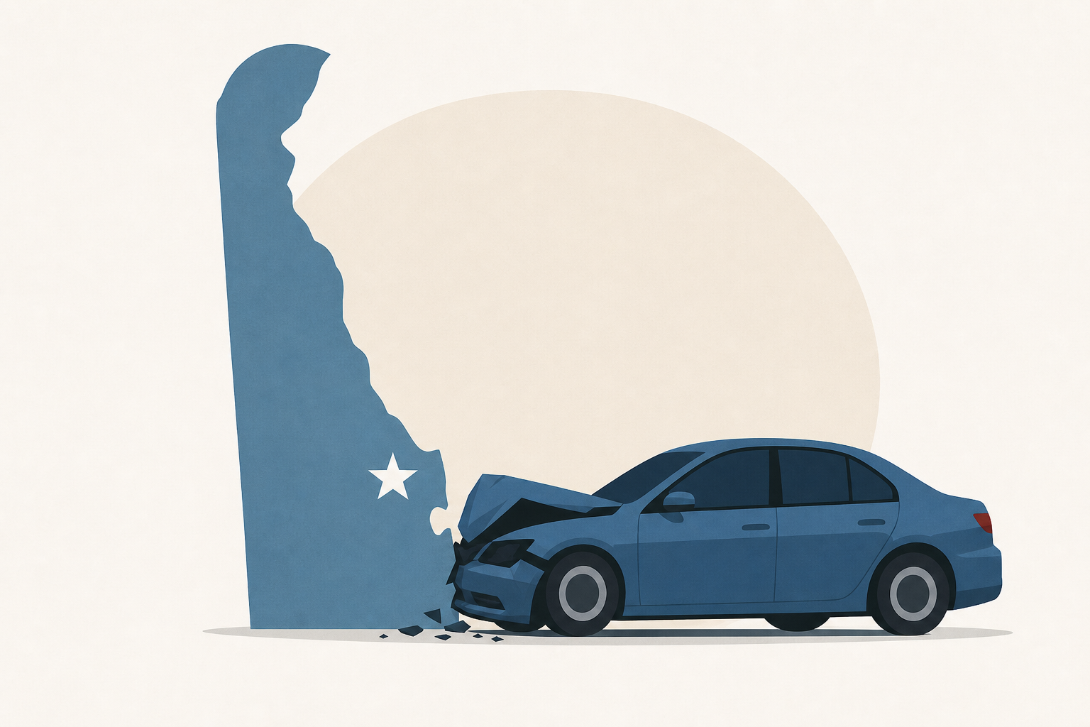 Top Democrat lawmaker suffers minor injuries in Delaware car crash