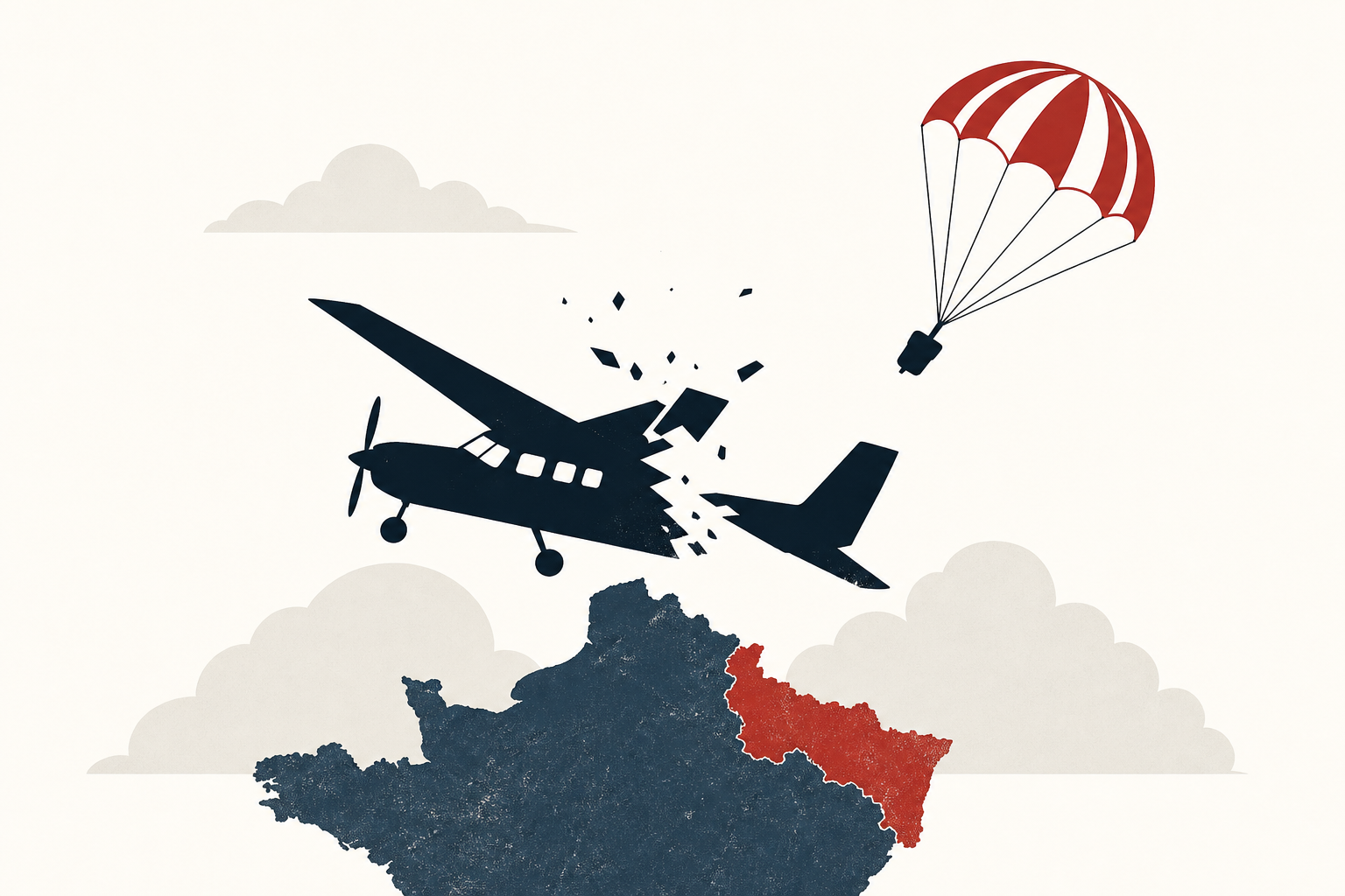 Skydiving plane crash in northeastern France kills pilot and 10 others
