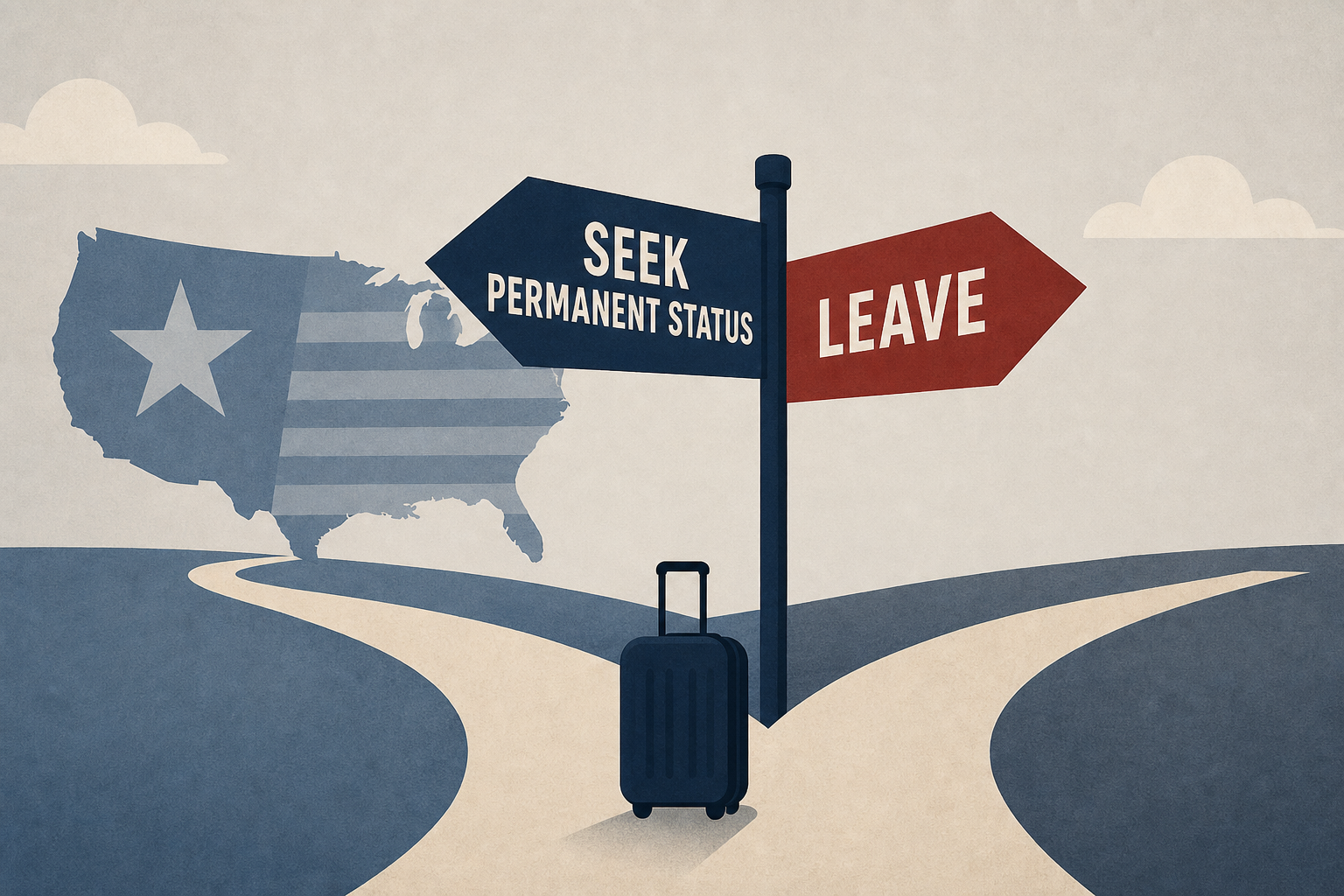 US homeland security secretary tells migrants to seek permanent status or leave