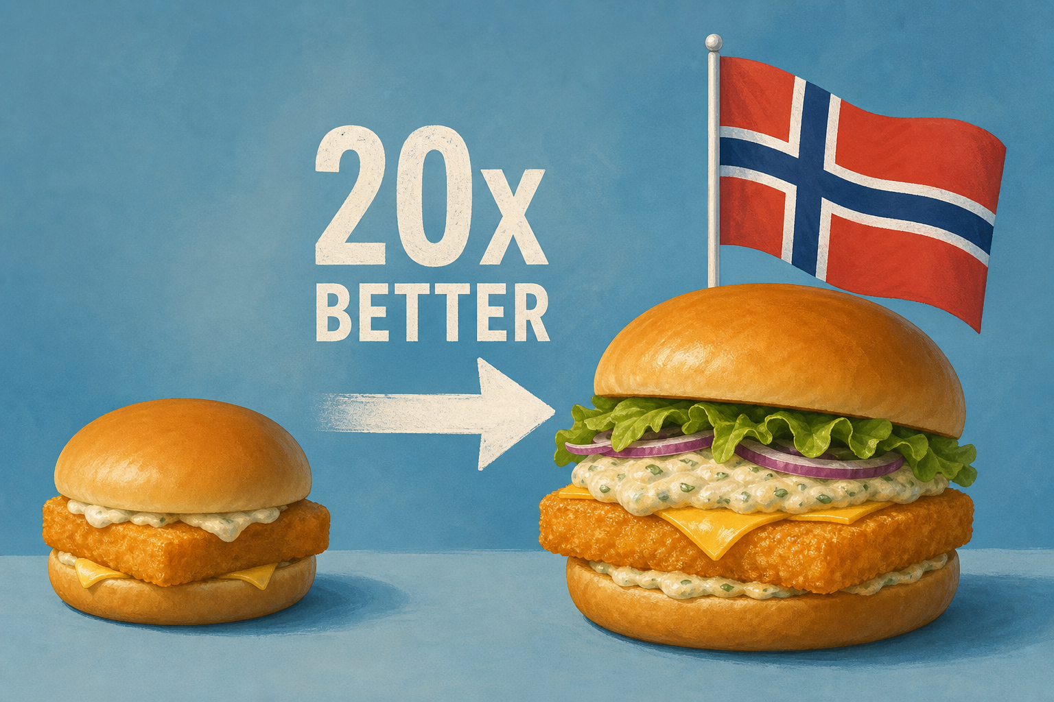 Make Your McDonald's Filet-O-Fish 20x Better And Order It Norwegian Style