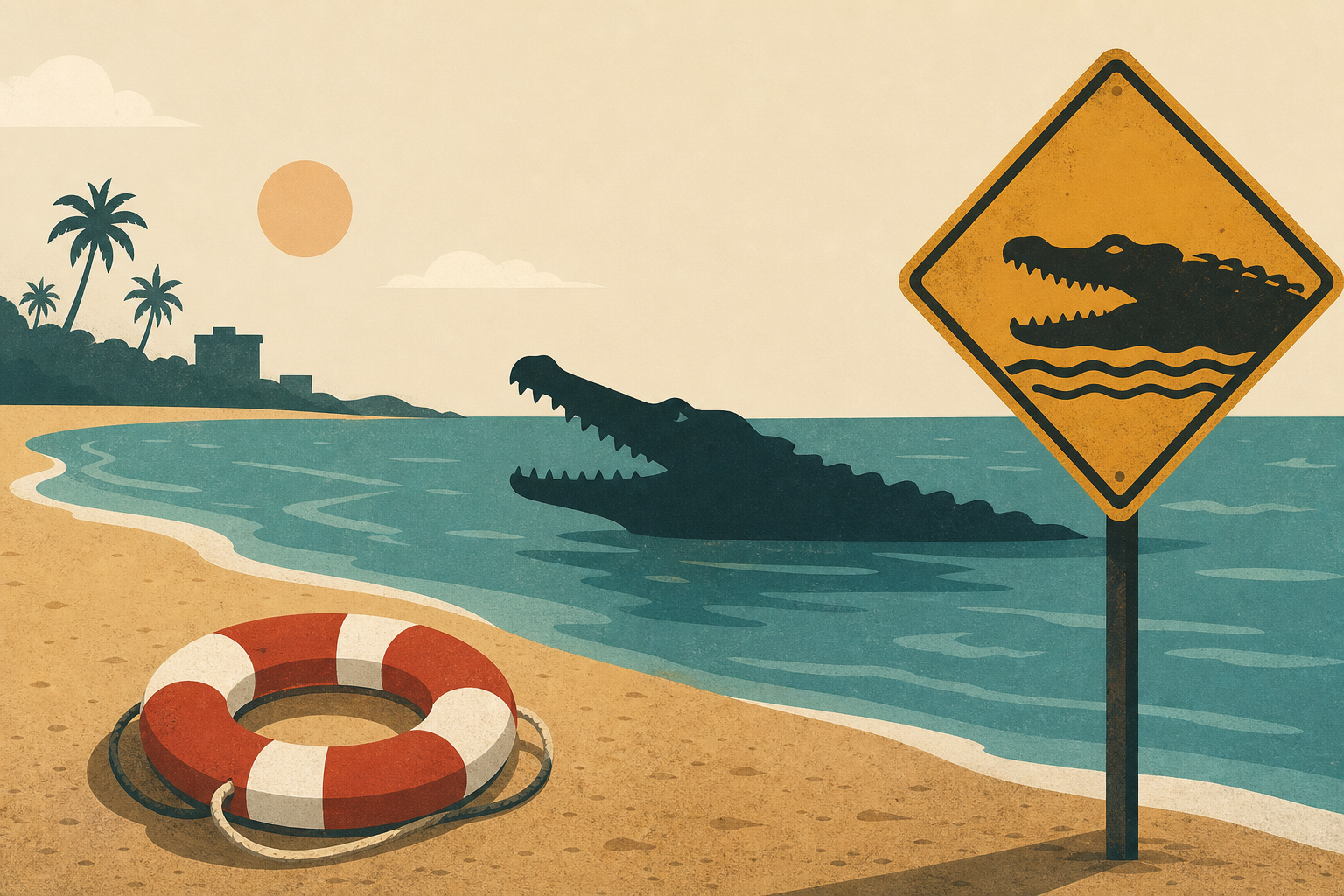 Orange County couple tried to rescue man killed in crocodile attack on Mexican beach