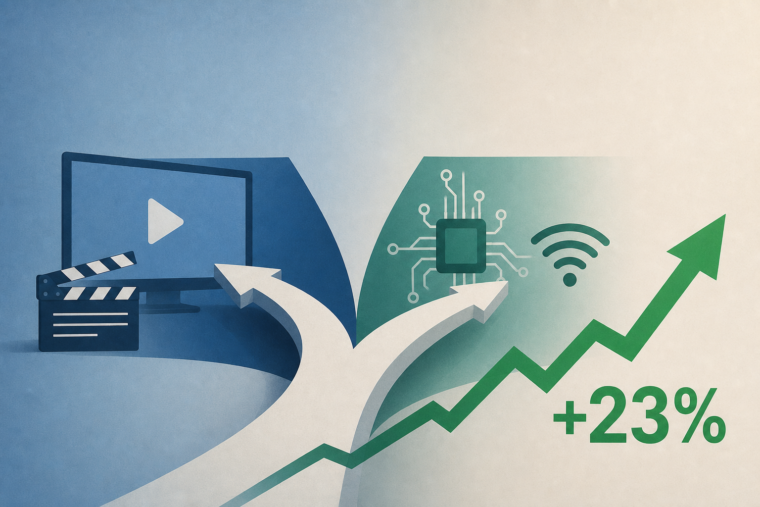 Comcast to separate media and tech wings; stock jumps 23%