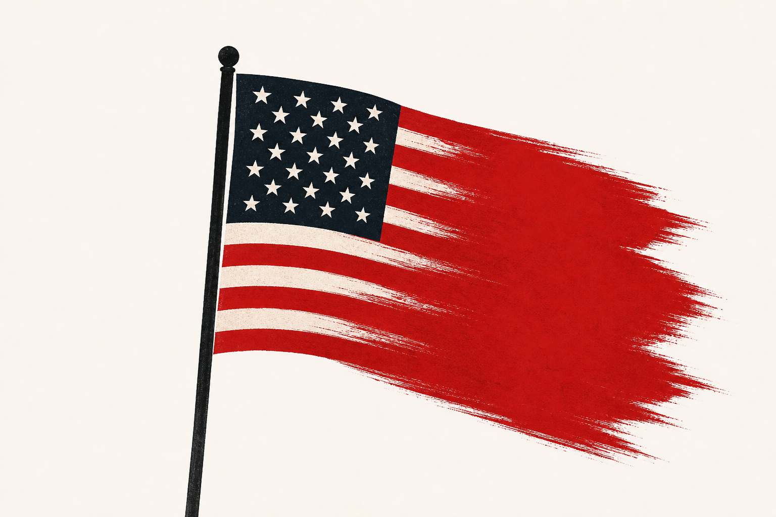 As America turns 250, some say the Stars and Stripes is now a red flag