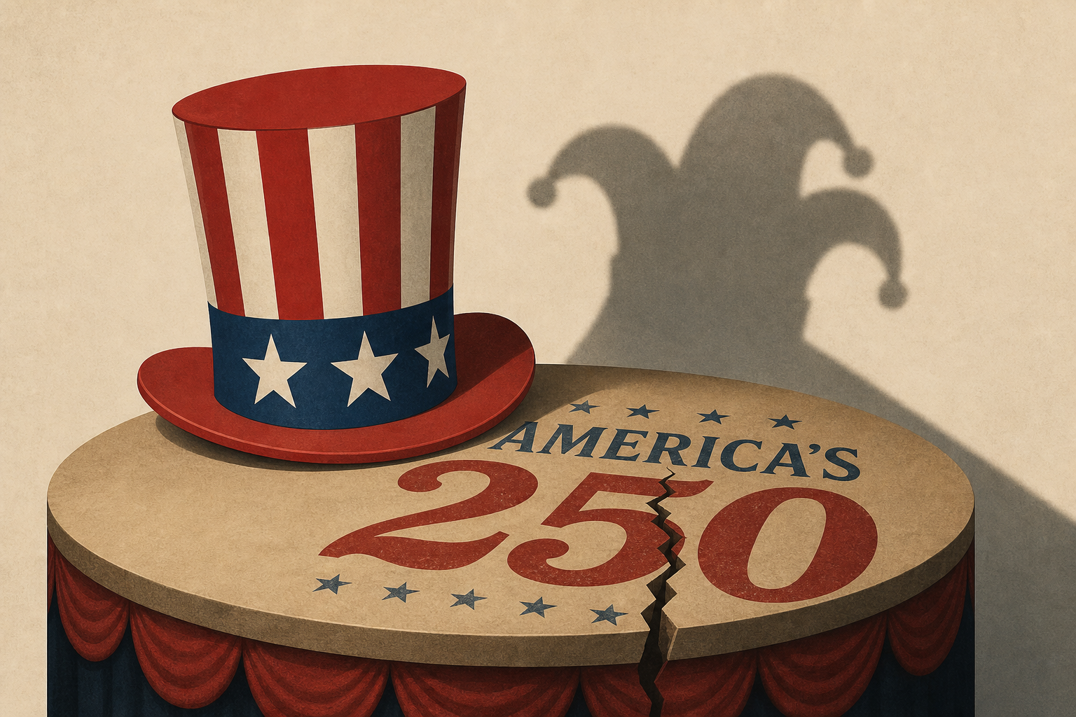 Donald Trump hijacked America’s 250 and turned it into a ‘theatre of the absurd’