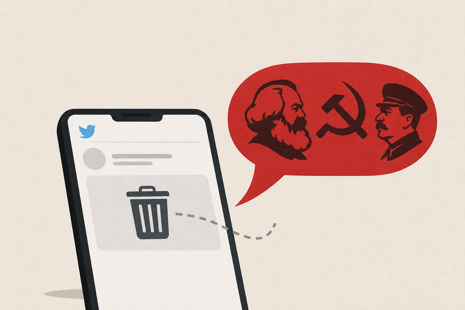 Deleted tweets on Darializa Avila Chevalier’s account had favorable references to communist leaders and Marxism
