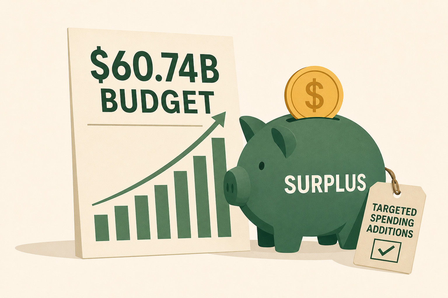 Lawmakers unveil $60.74B budget with bigger surplus, hundreds of targeted spending additions