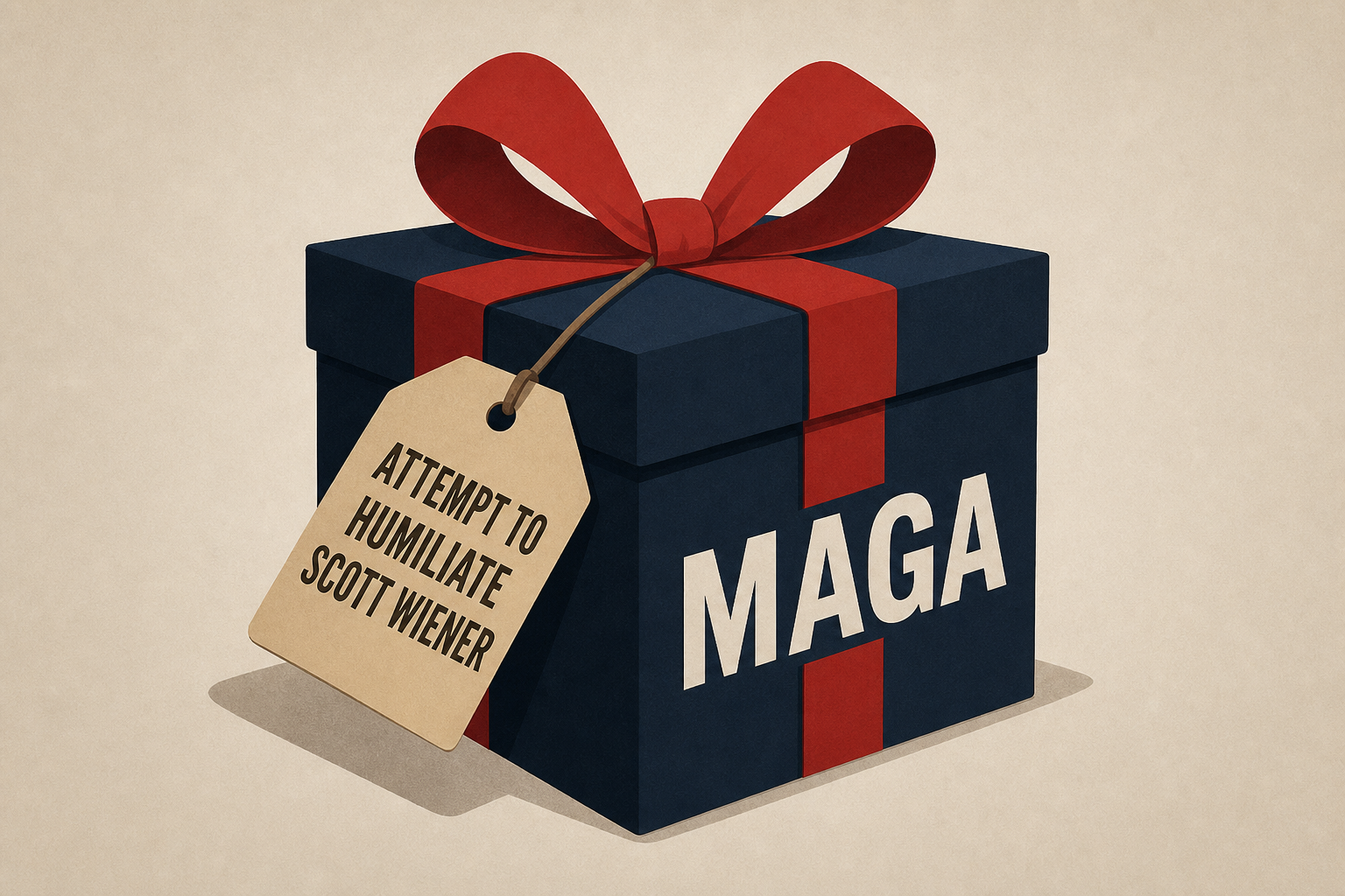 The attempt to humiliate Scott Wiener was a gift to MAGA