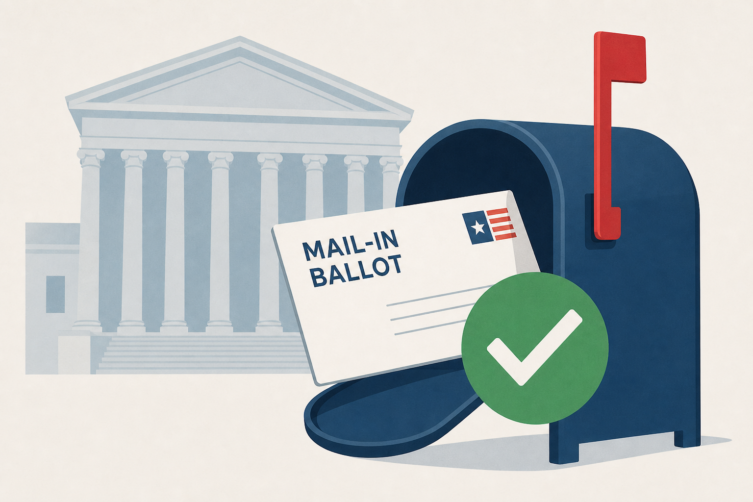 Supreme Court allows states to count mail-in ballots that arrive late, rejecting RNC challenge