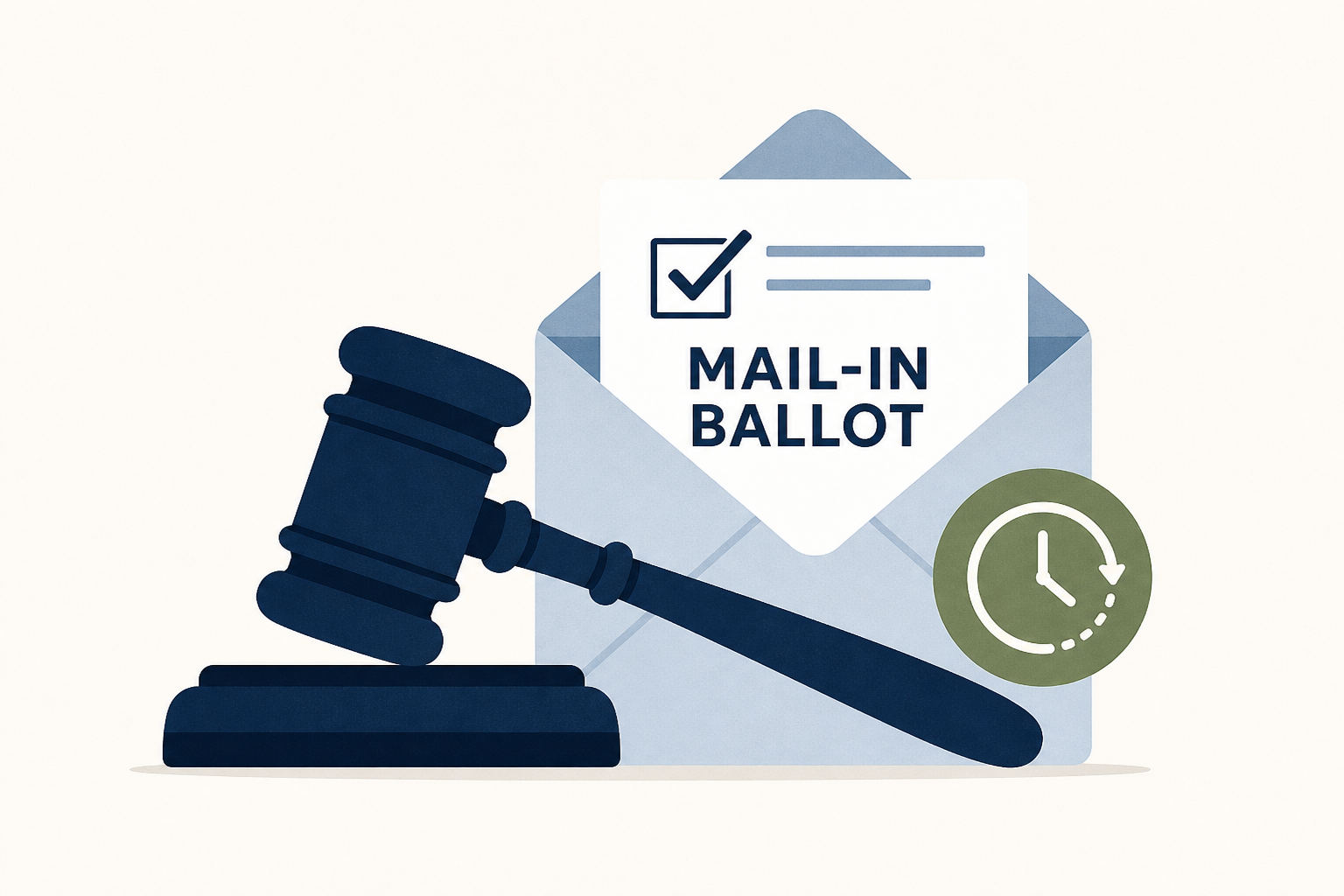 Supreme Court upholds grace periods for mail-in ballots : NPR