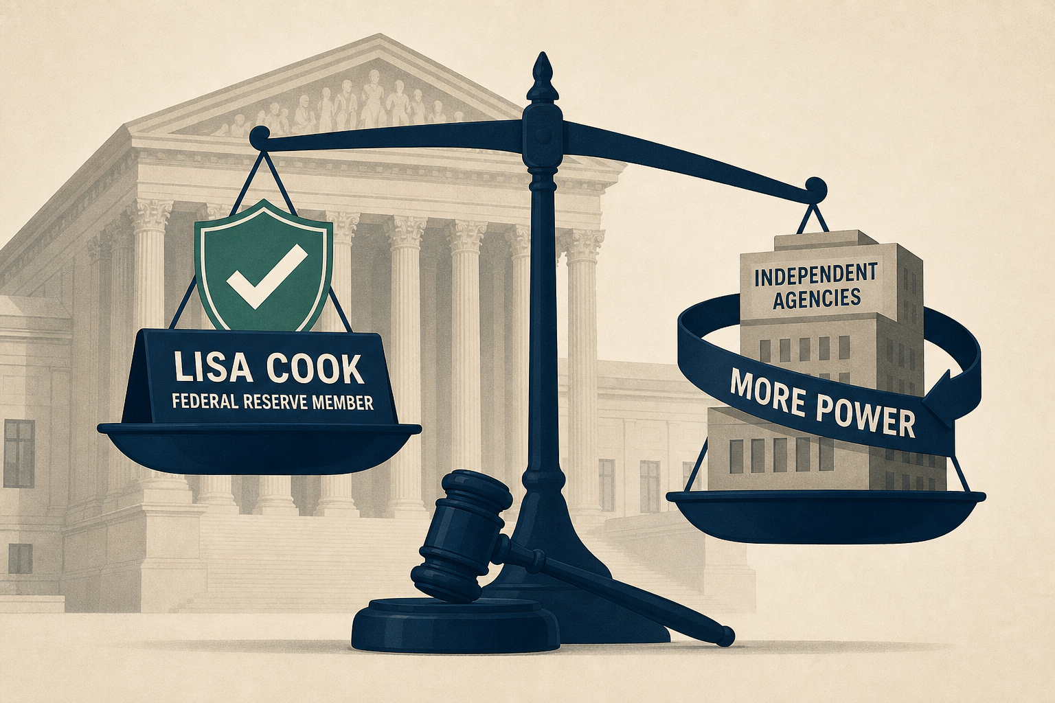 Supreme Court rules Trump cannot fire Fed member Lisa Cook; grants him more power over other independent agencies