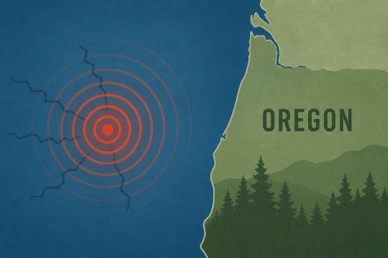 Magnitude 5.5 earthquake strikes off the coast of Oregon