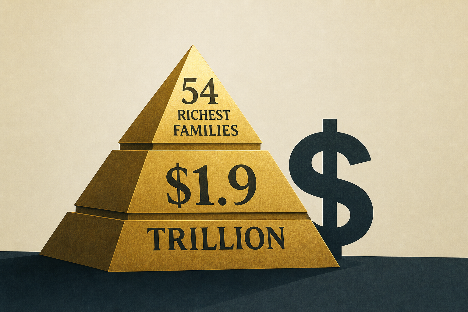 America's 54 Richest Families Are Worth $1.9 Trillion