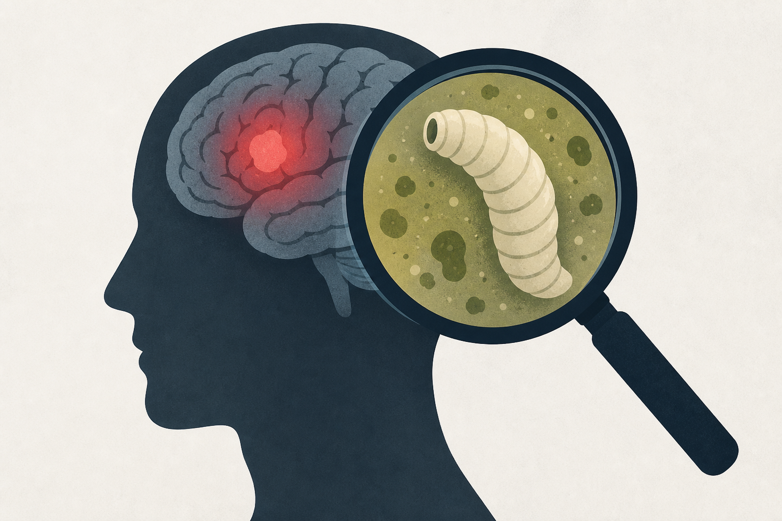 Man's 'deadly brain cancer' turns out to be something grosser