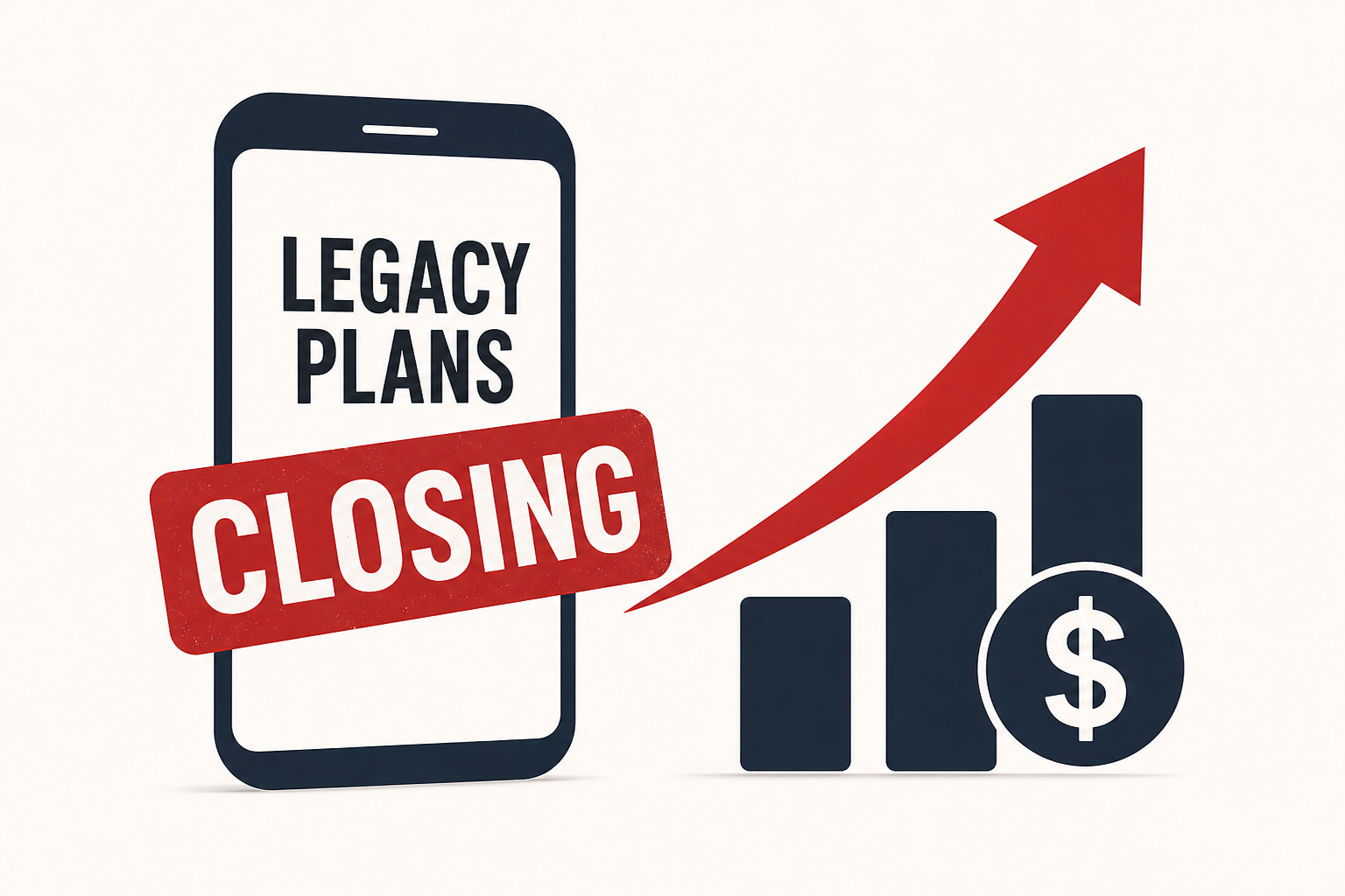 Mobile closing 1,100 legacy plans, with price increases likely
