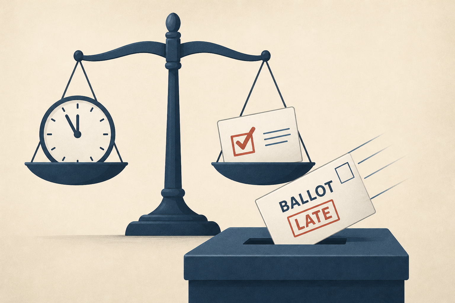 Supreme Court rules late-arriving ballots can be counted, a Trump loss