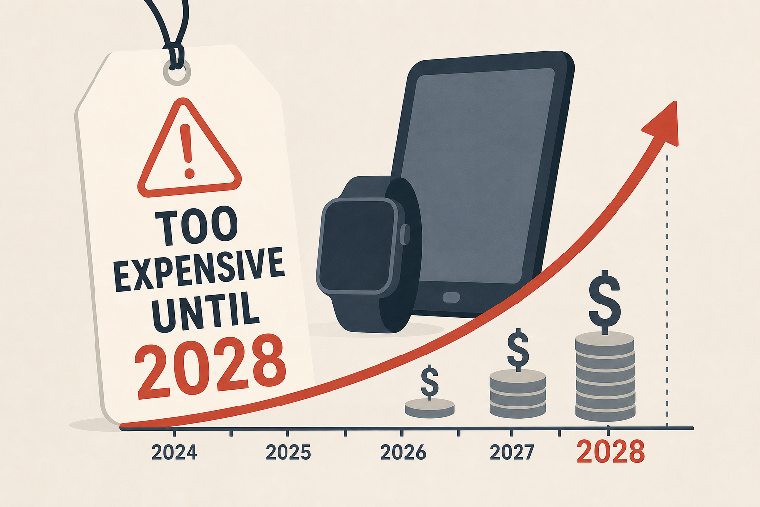 Companies Warn You Won't Be Able To Afford A Gadget Until 2028