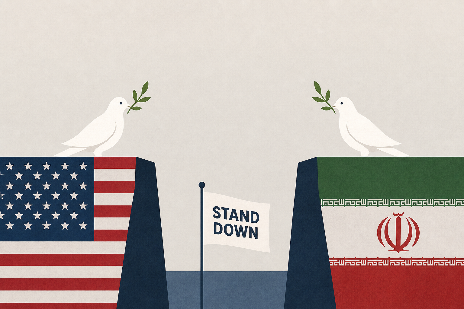 US says it has agreed to 'stand down' after exchange of strikes with Iran
